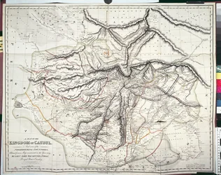 Carte du Royaume de Kaboul